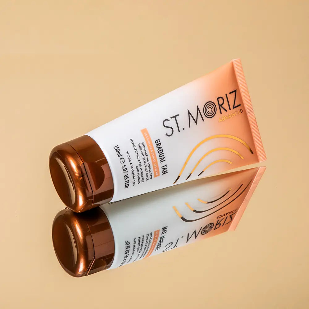 ST. MORIZ-LOÇÃO AUTOBRONZEADORA ILUMINADORA GRADUAL TAN 150 ml-DrShampoo - Perfumaria e Cosmética