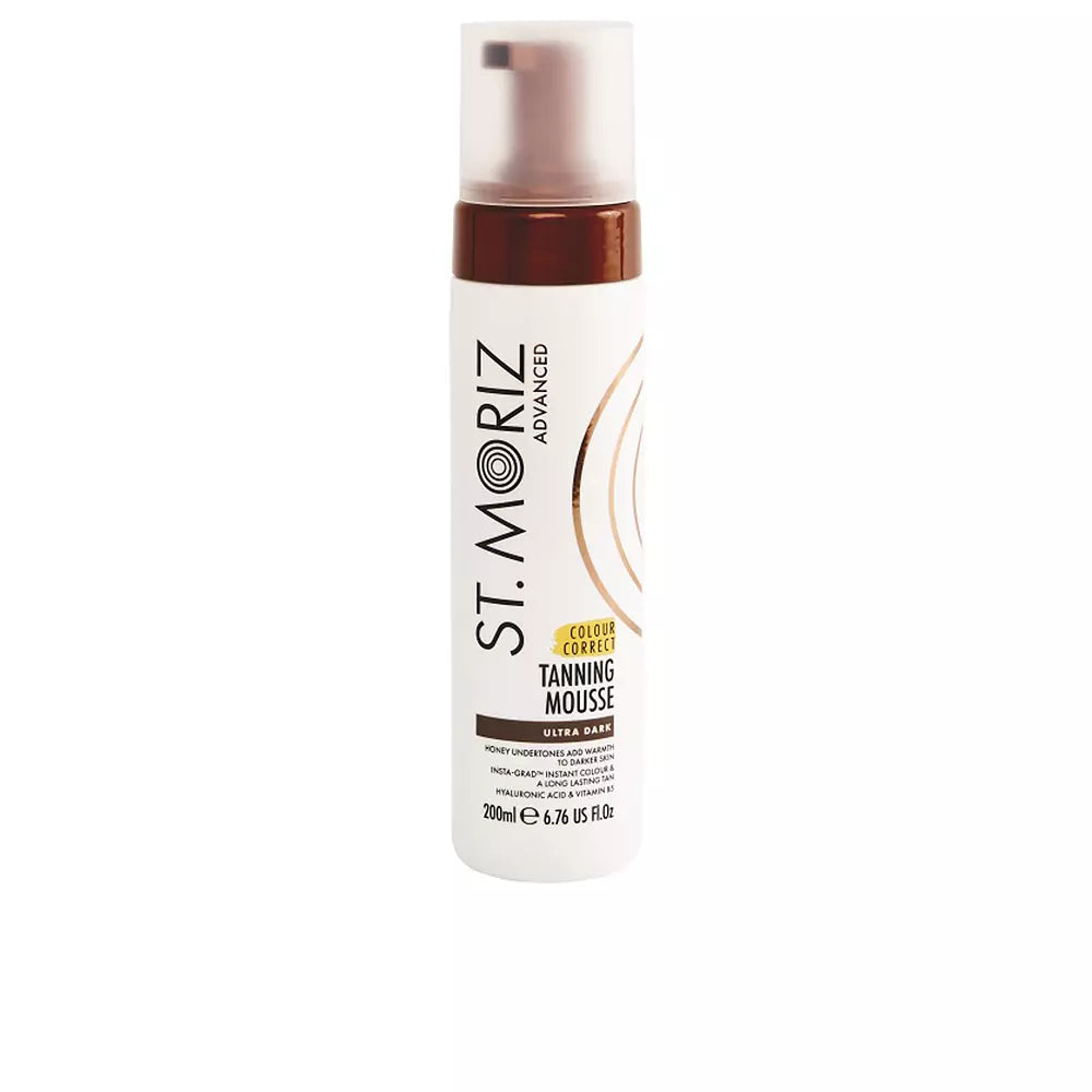 ST. MORIZ-MOUSSE BRONZEADOR corretor de cor ultra escuro 200 ml-DrShampoo - Perfumaria e Cosmética