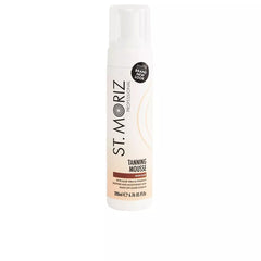 ST. MORIZ-Mousse autobronzeadora média 200 ml-DrShampoo - Perfumaria e Cosmética