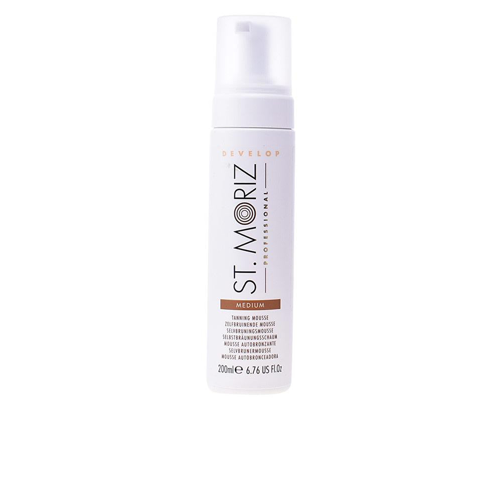 ST. MORIZ-Mousse autobronzeadora média 200 ml-DrShampoo - Perfumaria e Cosmética