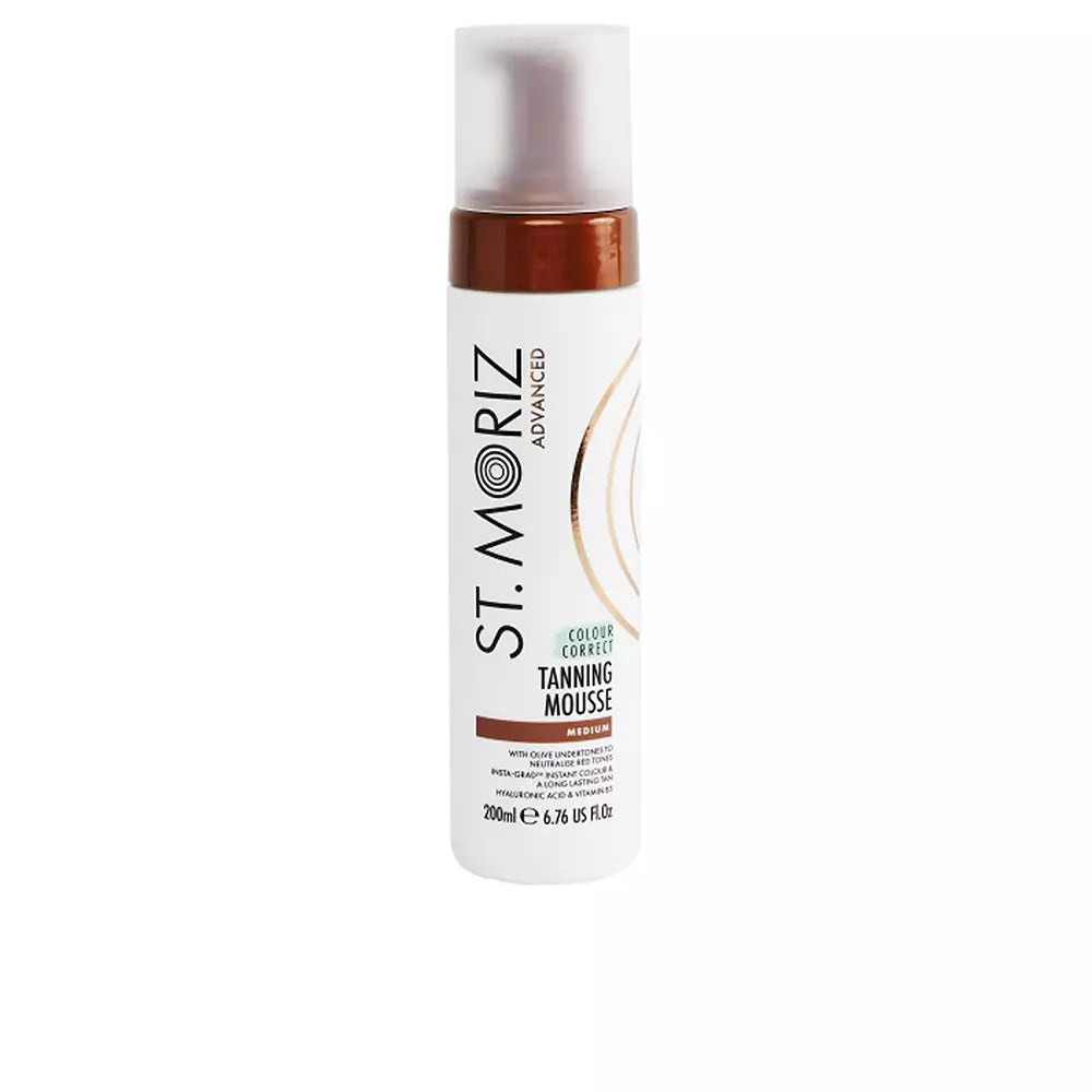 ST. MORIZ-TANNING MOUSE corrector de cor médio 200 ml-DrShampoo - Perfumaria e Cosmética