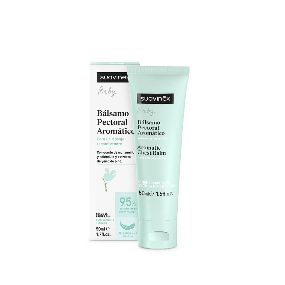 SUAVINEX-Bálsamo aromático para peito BABY 50 ml-DrShampoo - Perfumaria e Cosmética