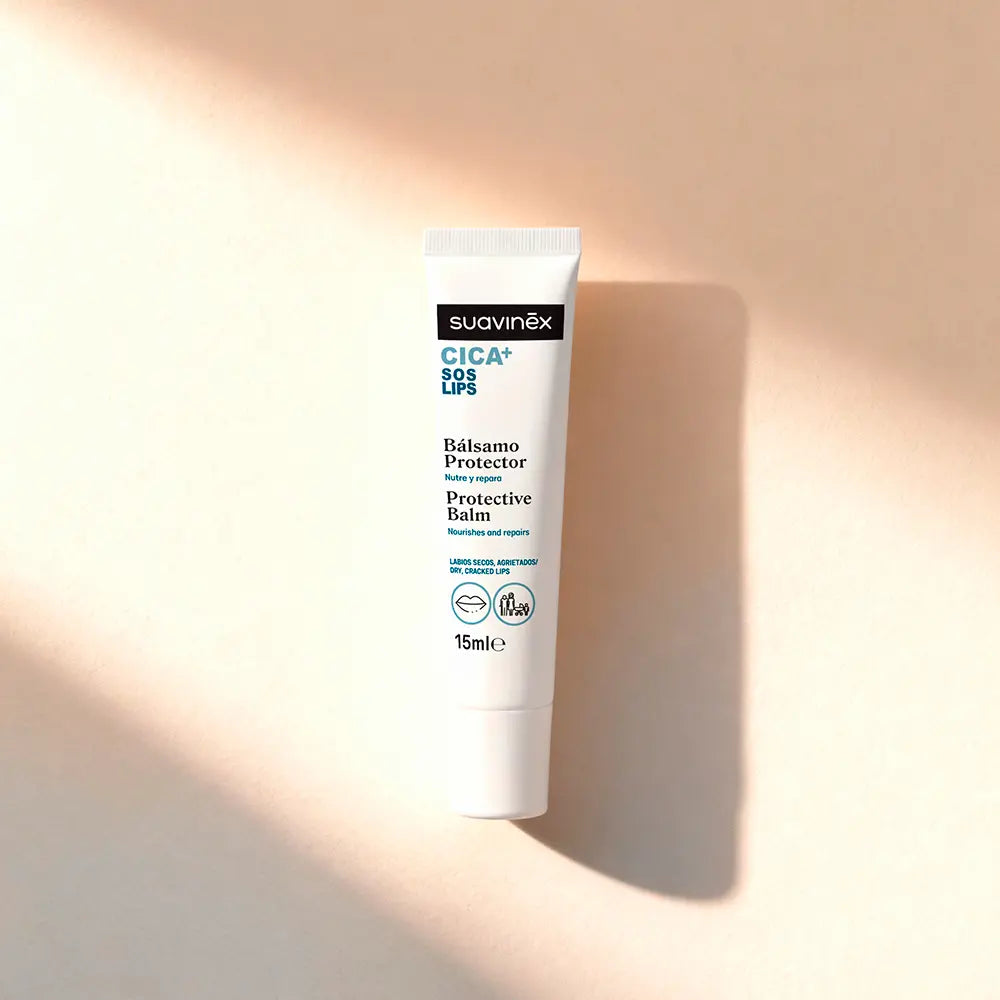 SUAVINEX-Bálsamo labial CICA+ SOS LIPS 15 ml.-DrShampoo - Perfumaria e Cosmética