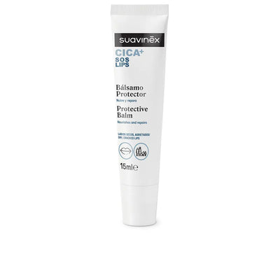 SUAVINEX-Bálsamo labial CICA+ SOS LIPS 15 ml.-DrShampoo - Perfumaria e Cosmética