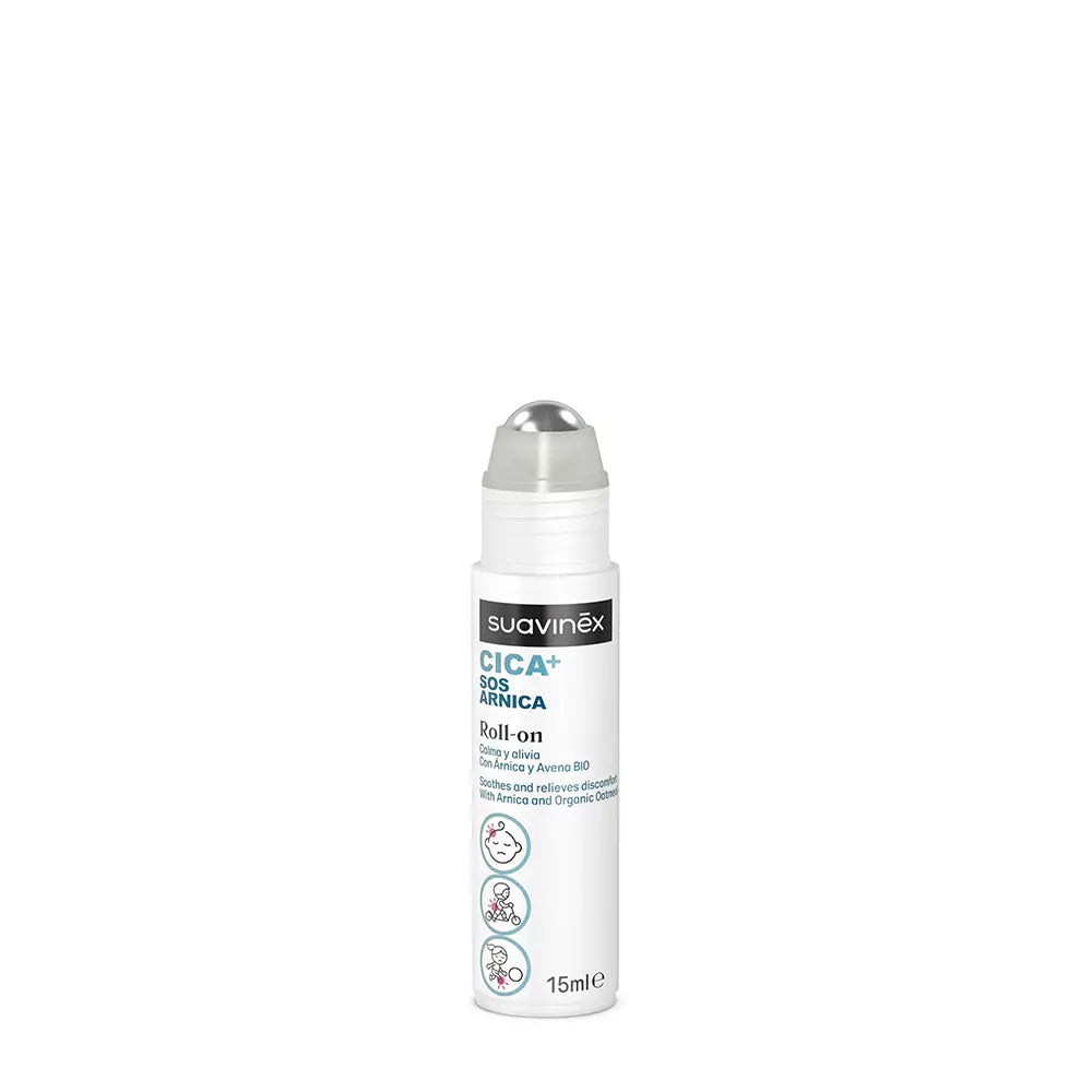 SUAVINEX-CICA+ SOS arnica roll-on 15 ml-DrShampoo - Perfumaria e Cosmética