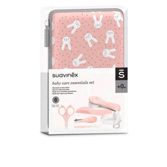 SUAVINEX-Conjunto MANICURE BABY ROSA HYGGE 7 unidades.-DrShampoo - Perfumaria e Cosmética