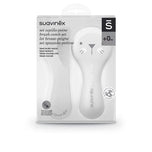 SUAVINEX-LOTE DE ESCOVAS PARA BEBÊS WHITE HYGGE 2 unidades-DrShampoo - Perfumaria e Cosmética