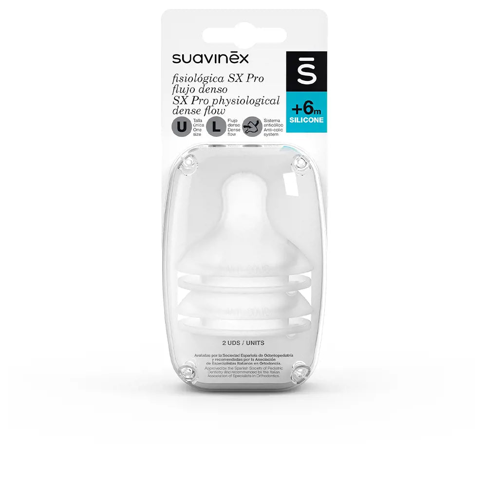 SUAVINEX-NIPPLE de silicone de fluxo fisiológico L 2 u-DrShampoo - Perfumaria e Cosmética