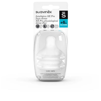SUAVINEX-NIPPLE de silicone de fluxo fisiológico L 2 u-DrShampoo - Perfumaria e Cosmética
