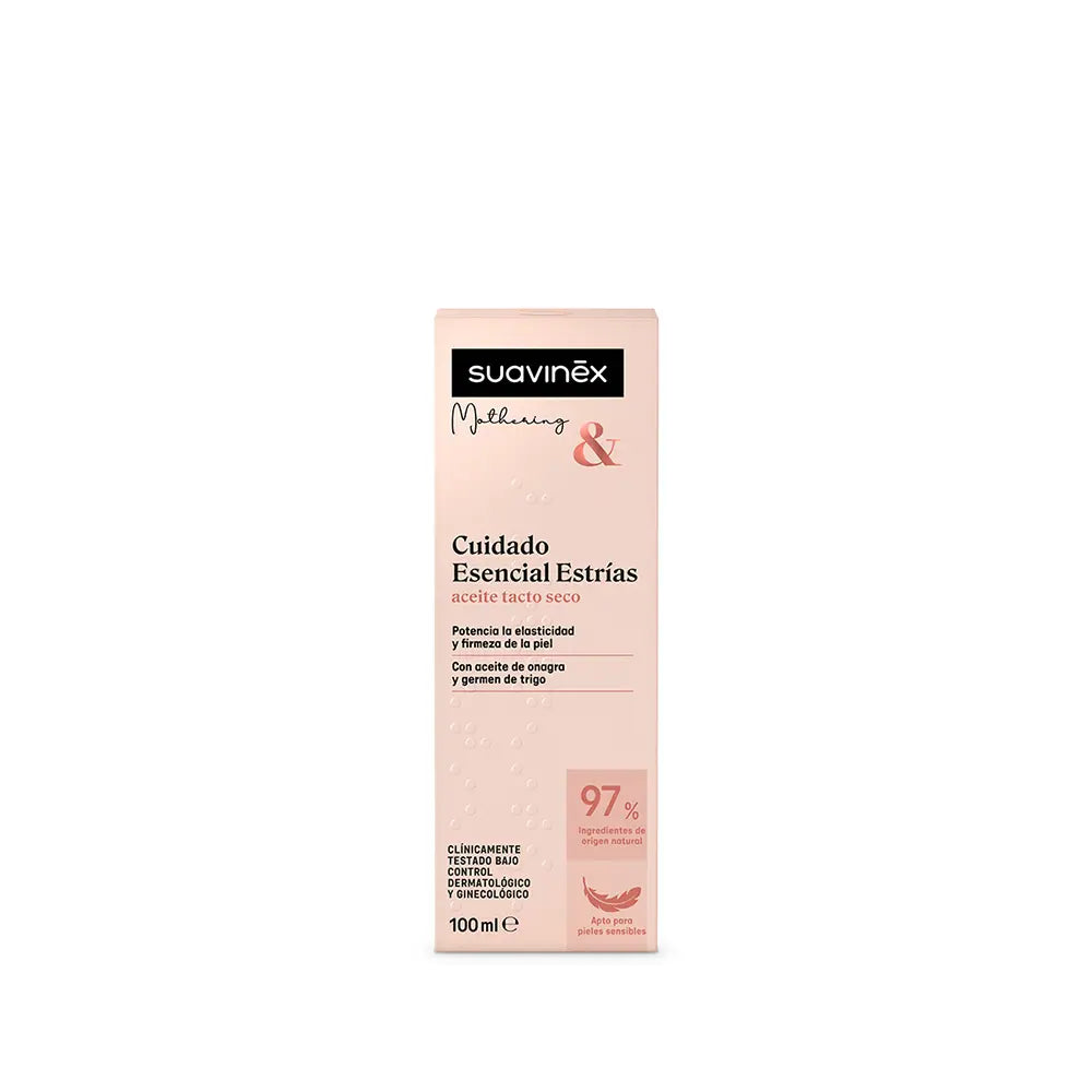 SUAVINEX-Óleo essencial para cuidados durante a maternidade para estrias toque seco 100 ml.-DrShampoo - Perfumaria e Cosmética