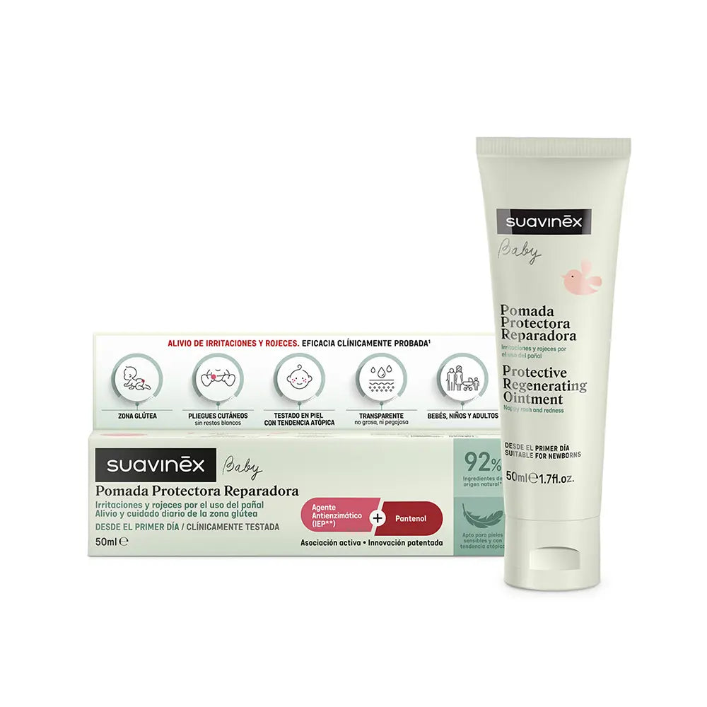 SUAVINEX-Pomada reparadora protetora BABY 50 ml-DrShampoo - Perfumaria e Cosmética
