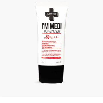 SUNTIQUE-I'M MEDI 100% zinco sol SPF50+ 50 ml-DrShampoo - Perfumaria e Cosmética Imagem principal do produto