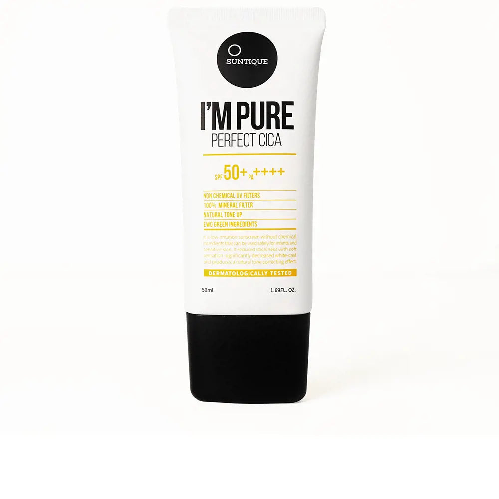 SUNTIQUE-I'M PURE perfect cica SPF50 50 ml-DrShampoo - Perfumaria e Cosmética