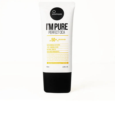 SUNTIQUE-I'M PURE perfect cica SPF50 50 ml-DrShampoo - Perfumaria e Cosmética