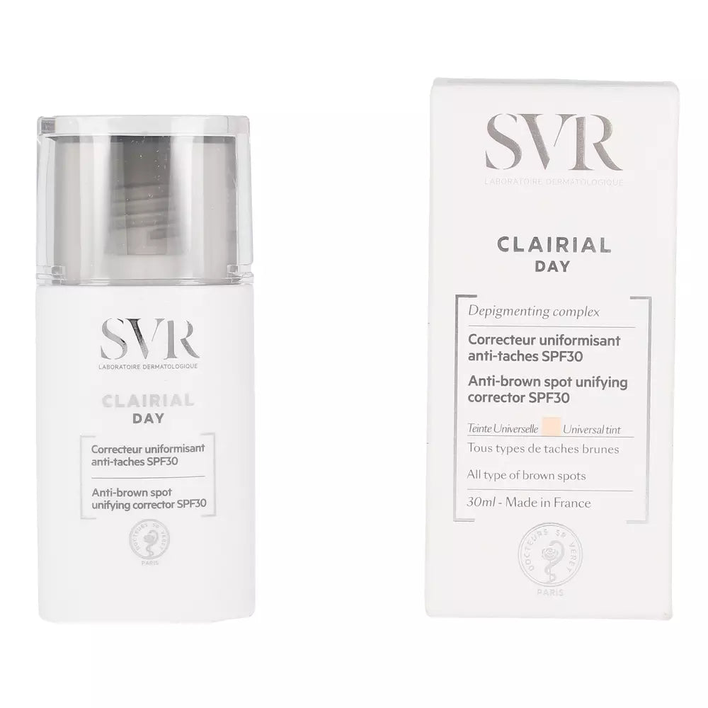 SVR LABORATOIRE DERMATOLOGIQUE-CLAIRIAL day correcteur uniformisant anti-manchas SPF30 30 ml-DrShampoo - Perfumaria e Cosmética