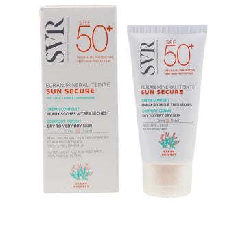 SVR LABORATOIRE DERMATOLOGIQUE-SUN SECURE ecran mineral teinte peaux sèches SPF50+-DrShampoo - Perfumaria e Cosmética Main image