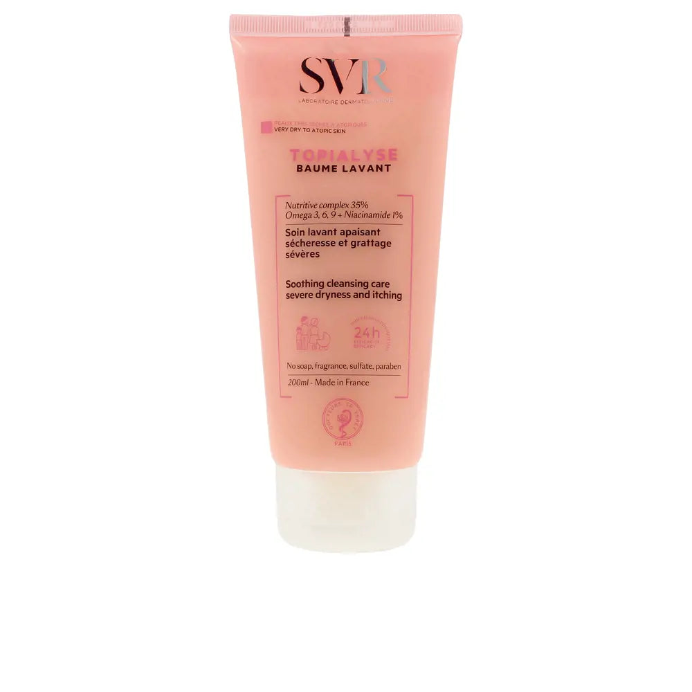SVR LABORATOIRE DERMATOLOGIQUE-TOPIALYSE baume de limpeza 200ml-DrShampoo - Perfumaria e Cosmética