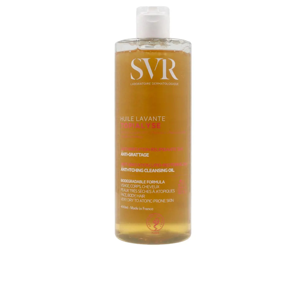 SVR LABORATOIRE DERMATOLOGIQUE-TOPIALYSE óleo micelar 400 ml-DrShampoo - Perfumaria e Cosmética
