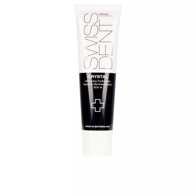 SWISSDENT-CRYSTAL creme dental reparador e branqueador 100 ml-DrShampoo - Perfumaria e Cosmética