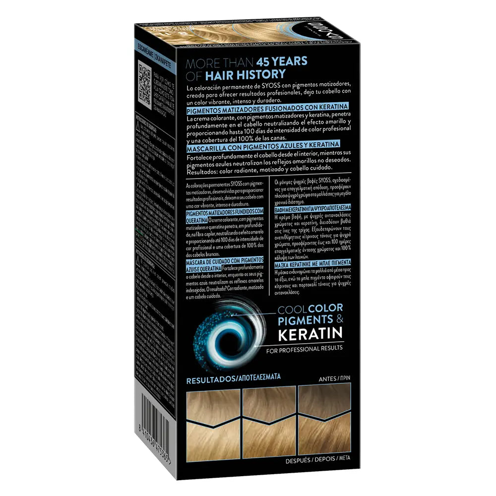 SYOSS-COR COLORAÇÃO PERMANENTE 811 Rubio Claro 1 u.-DrShampoo - Perfumaria e Cosmética