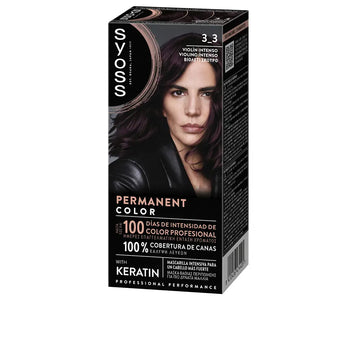 SYOSS-COR PERMANENTE 33 Violino Intenso 1 u.-DrShampoo - Perfumaria e Cosmética Image principale du produit