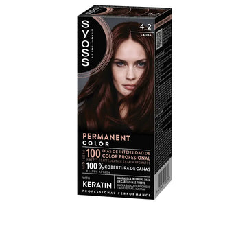 SYOSS-COR PERMANENTE 42 Caoba 1 u.-DrShampoo - Perfumaria e Cosmética Image principale du produit
