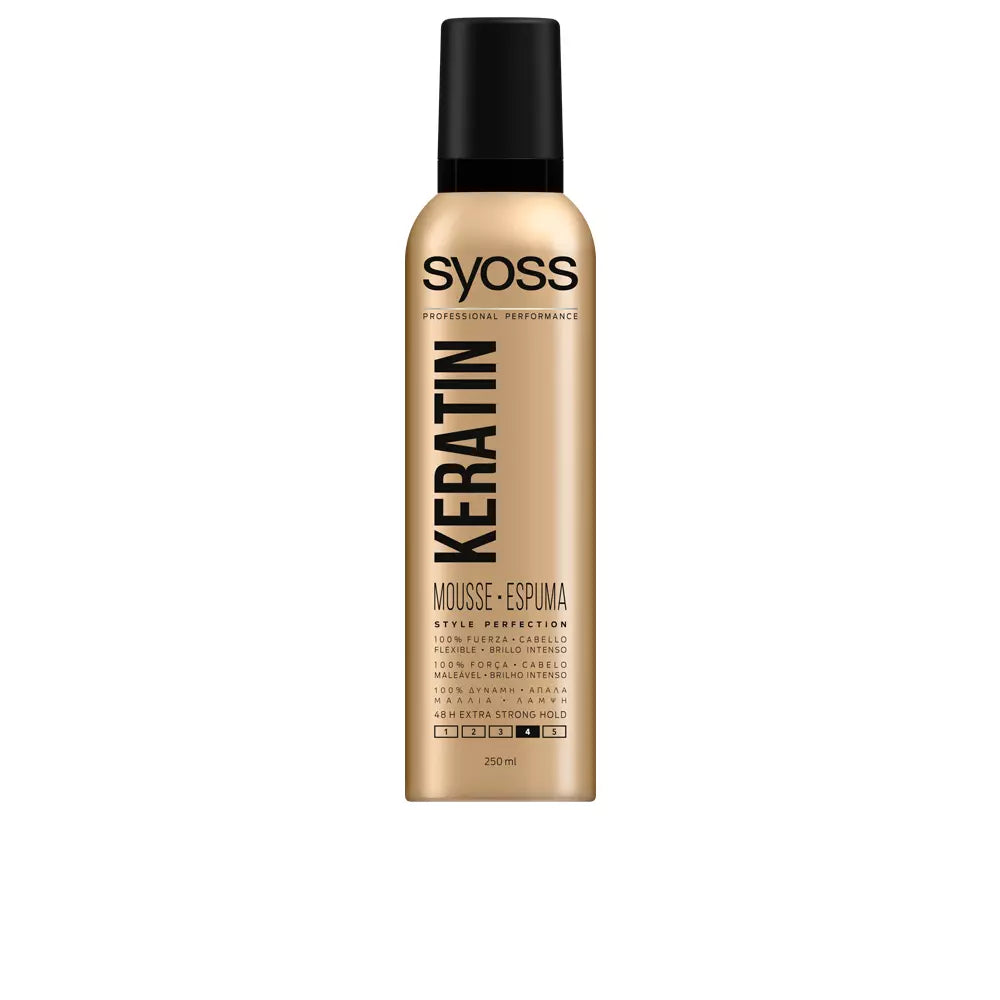 SYOSS-KERATIN mousse flexível e brilho 250 ml-DrShampoo - Perfumaria e Cosmética