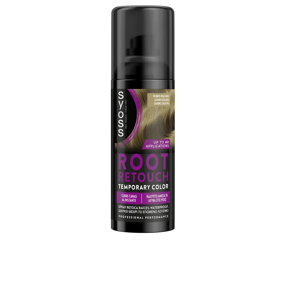 SYOSS-SPRAY DE RETOQUE DE RAIZ Dark Blonde 120 ml-DrShampoo - Perfumaria e Cosmética