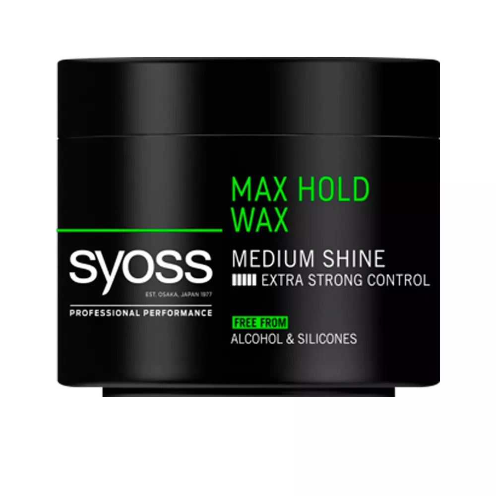 SYOSS-WAX retenção máxima 150 ml-DrShampoo - Perfumaria e Cosmética