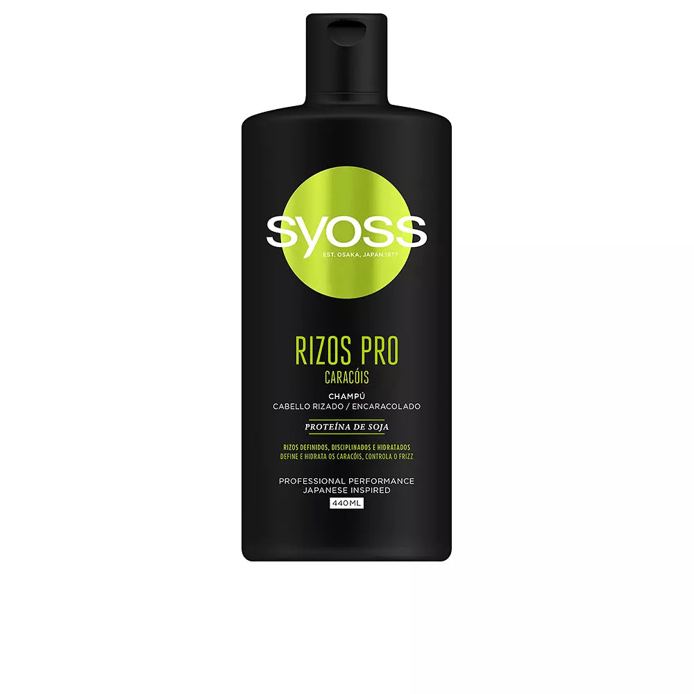 SYOSS-cachos PRO shampoo para cabelos ondulados ou cacheados 440 ml-DrShampoo - Perfumaria e Cosmética