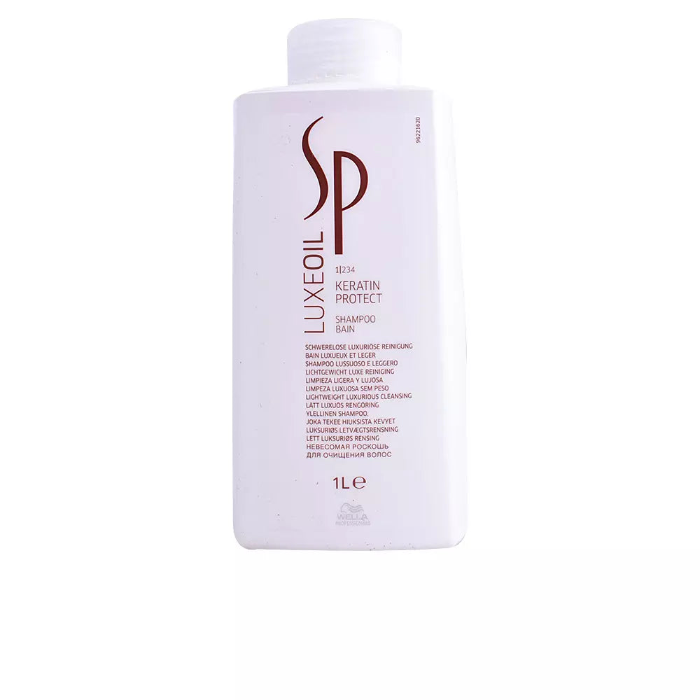 SYSTEM PROFESSIONAL-SP LUXE OIL shampoo de proteção de queratina 1000 ml-DrShampoo - Perfumaria e Cosmética