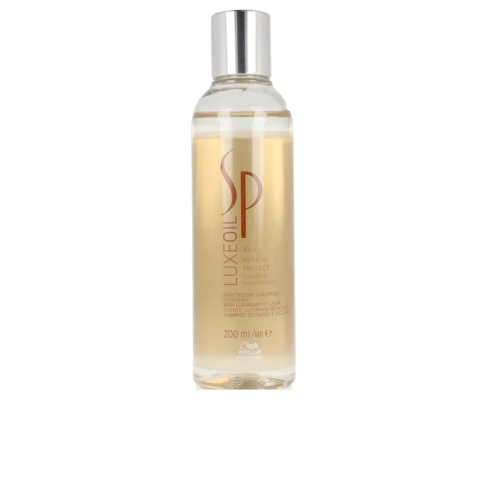 SYSTEM PROFESSIONAL-SP LUXE OIL shampoo de proteção de queratina 200 ml-DrShampoo - Perfumaria e Cosmética