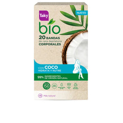 TAKY-BIO COCO tiras depilatórias para o corpo 20 unidades.-DrShampoo - Perfumaria e Cosmética
