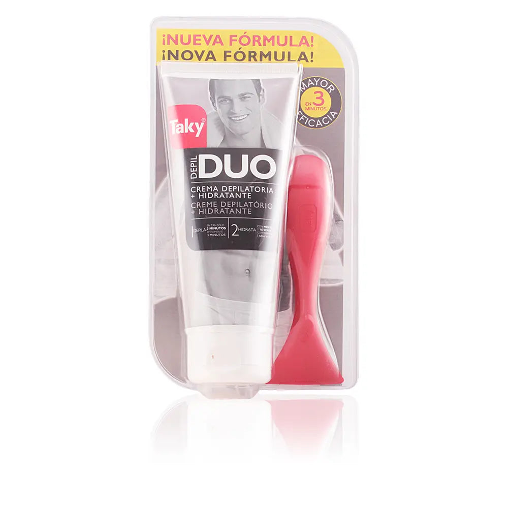 TAKY-MAN DUO creme depilatório hidratante 3 minutos 200 ml-DrShampoo - Perfumaria e Cosmética