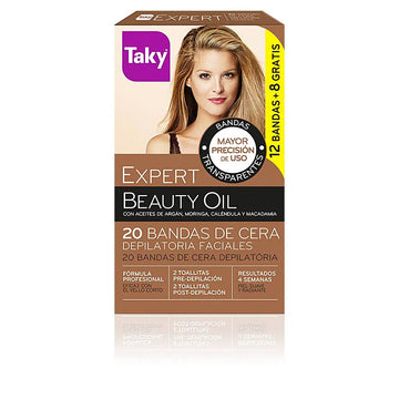 TAKY-azeiteS NATURALES bandas cera faciales depilatorias-DrShampoo - Perfumaria e Cosmética Imagem principal do produto