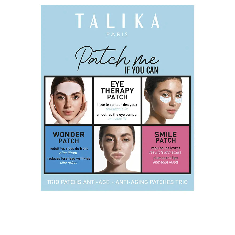 TALIKA-PATCH MARAVILHA CASE 3 unid.-DrShampoo - Perfumaria e Cosmética