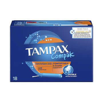 TAMPAX-TAMPAX COMPAK super plus pad 18u-DrShampoo - Perfumaria e Cosmética Imagem principal do produto