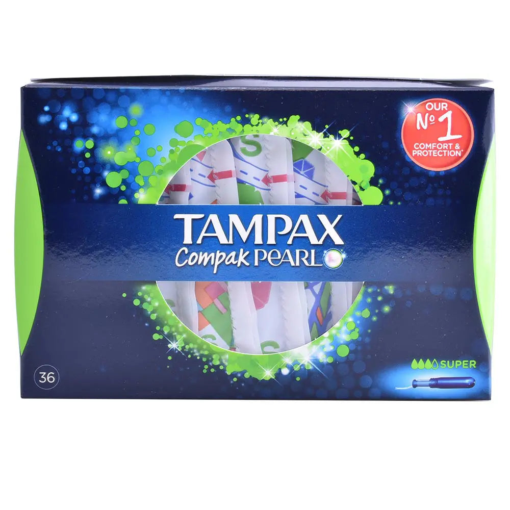 TAMPAX-TAMPAX PEARL COMPAK super tampão 36 unidades-DrShampoo - Perfumaria e Cosmética