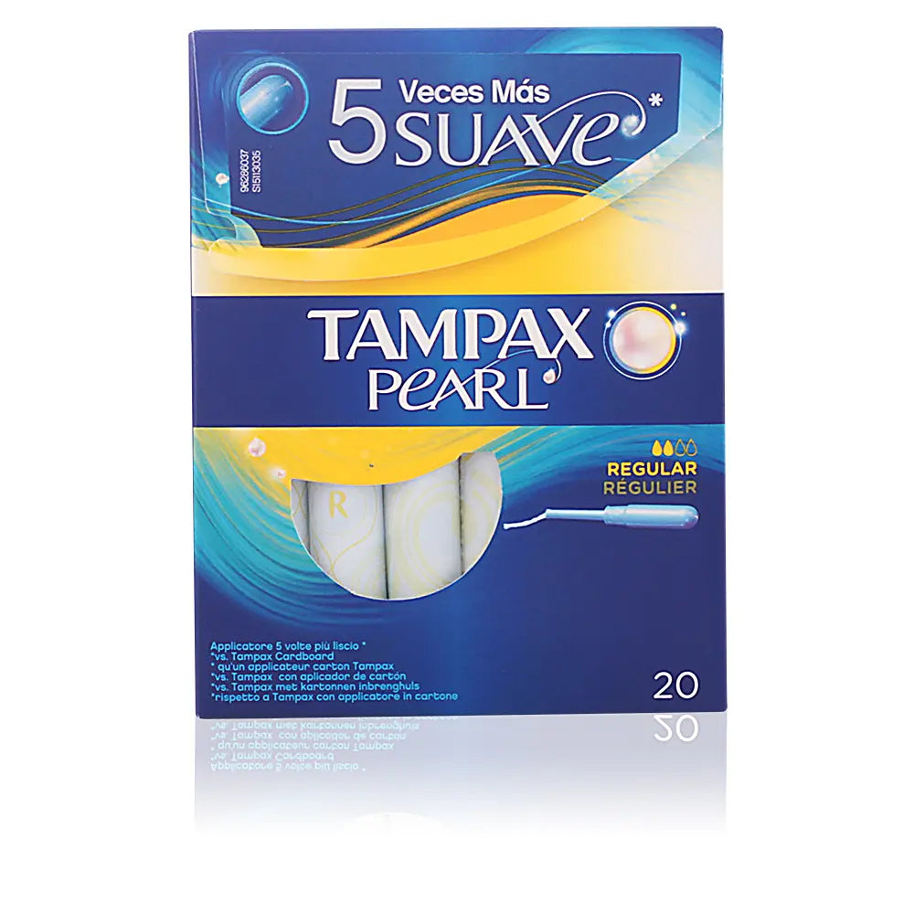 TAMPAX-TAMPAX PEARL absorvente interno regular 20 unid.-DrShampoo - Perfumaria e Cosmética