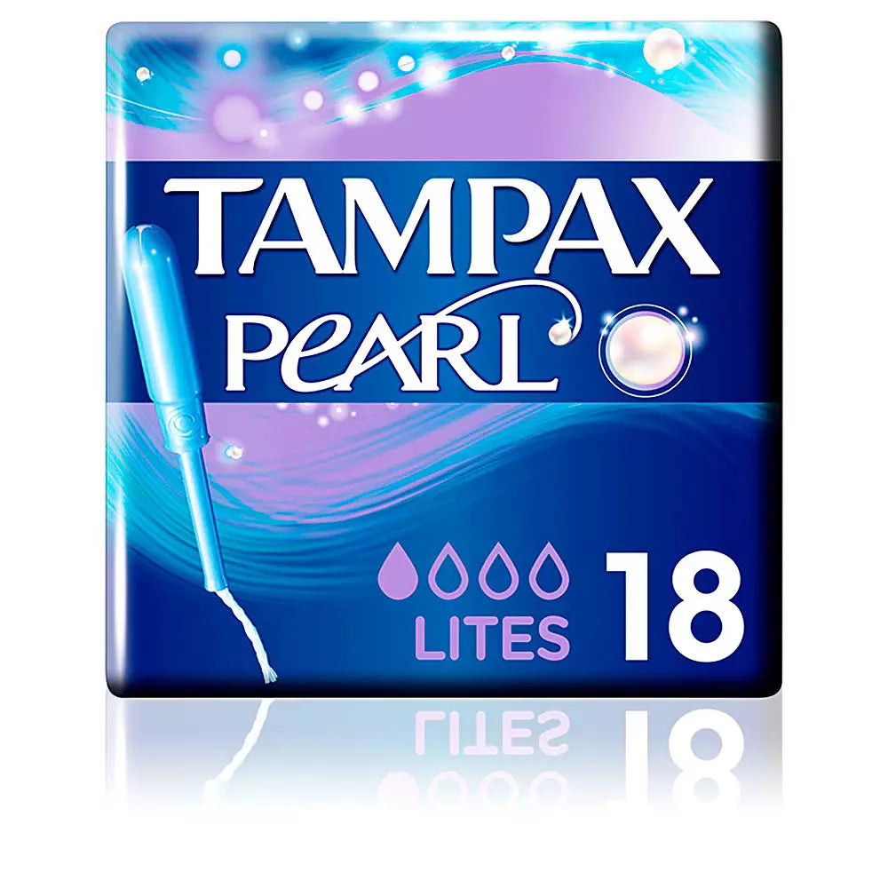 TAMPAX-Tampão TAMPAX PEARL lites 18 unidades-DrShampoo - Perfumaria e Cosmética