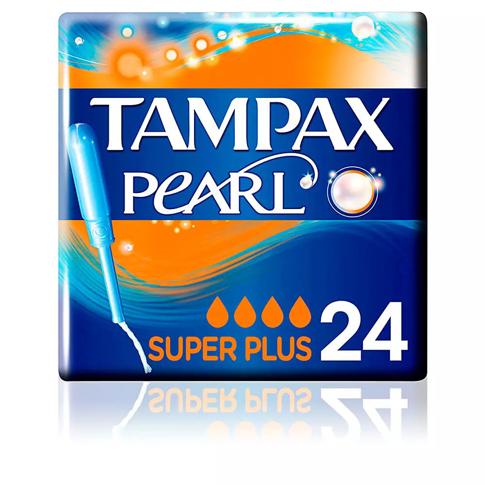 TAMPAX-Tampão TAMPAX PEARL super plus 24 unidades-DrShampoo - Perfumaria e Cosmética