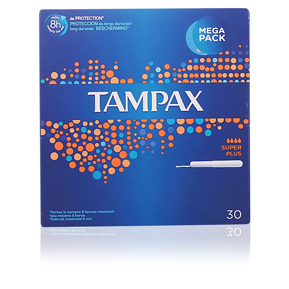 TAMPAX-tampão TAMPAX SUPER-PLUS 30 unidades-DrShampoo - Perfumaria e Cosmética