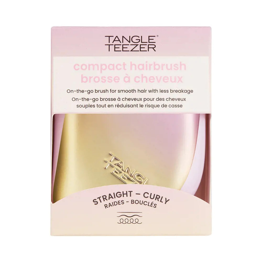 TANGLE TEEZER-COMPACT STYLER #Lilás Amarelo-DrShampoo - Perfumaria e Cosmética