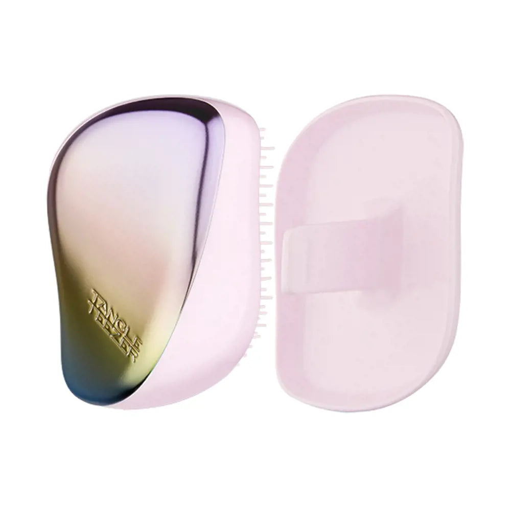 TANGLE TEEZER-COMPACT STYLER #Pearlescent Matte Chrome-DrShampoo - Perfumaria e Cosmética