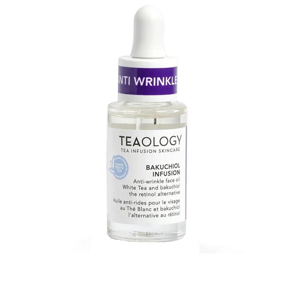 TEAOLOGY-BAKUCHIOL WHITE TEA INFUSION anti-age face oil-DrShampoo - Perfumaria e Cosmética