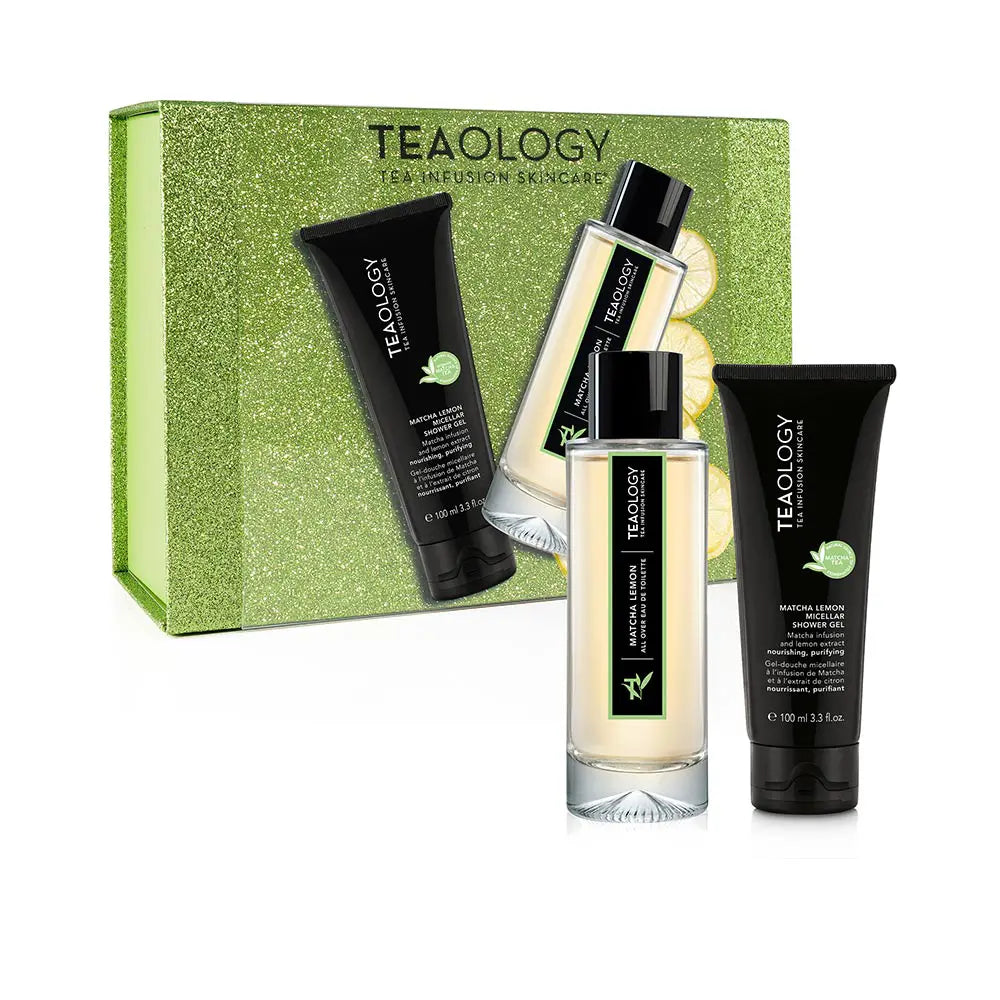 TEAOLOGY-CONJUNTO DE LIMÃO MATCHA 2 unid.-DrShampoo - Perfumaria e Cosmética