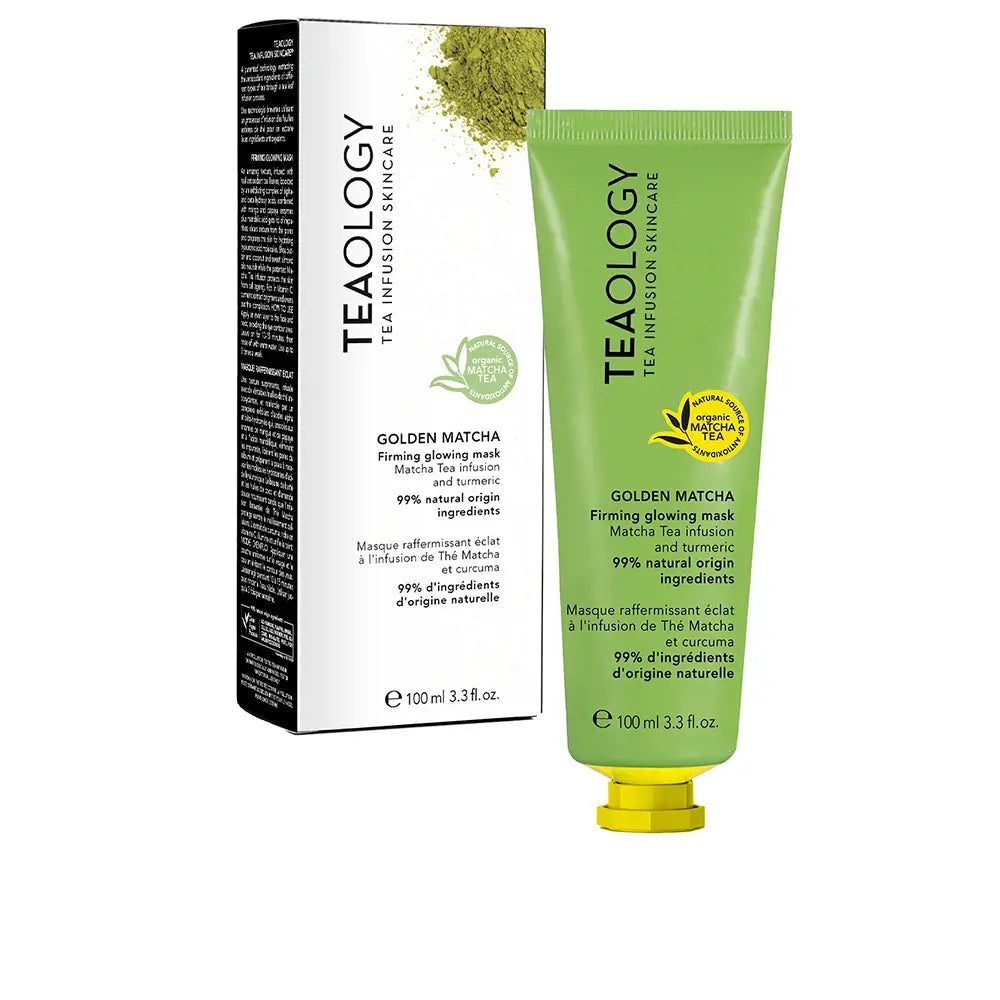 TEAOLOGY-GOLDEN MATCHA máscara de brilho reafirmante 100 ml-DrShampoo - Perfumaria e Cosmética