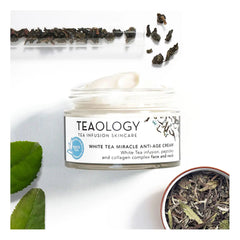 TEAOLOGY-WHITE TEA miracle anti-age cream 50 ml-DrShampoo - Perfumaria e Cosmética