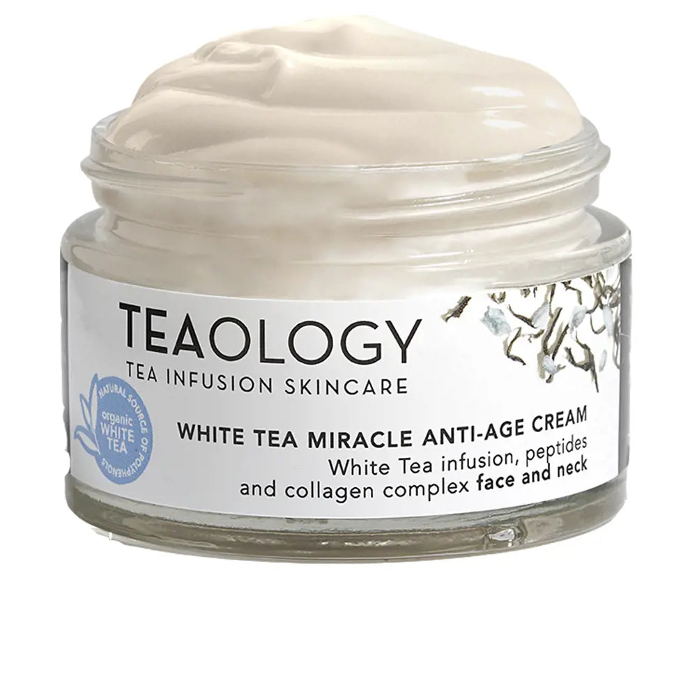 TEAOLOGY-WHITE TEA miracle anti-age cream 50 ml-DrShampoo - Perfumaria e Cosmética