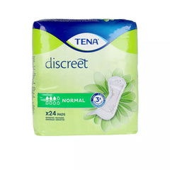 TENA LADY-Compressa para incontinência normal DISCREET 24 unidades-DrShampoo - Perfumaria e Cosmética